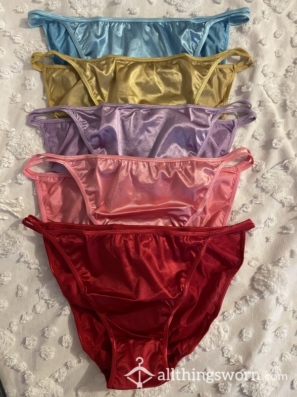 Satin String Side Briefs