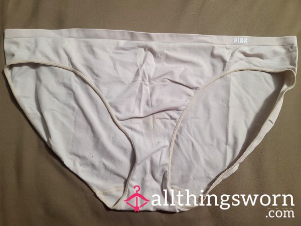 Well-worn Seamless XXL VS Pink Brand Bikini Full-Backs