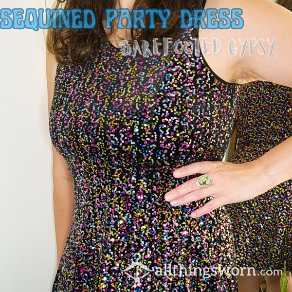 Sequins Galore, C*ckTAIL DRESS