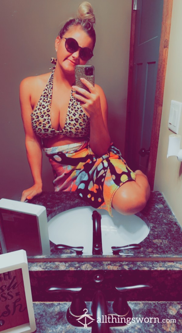 S**y Animal Print Bikini