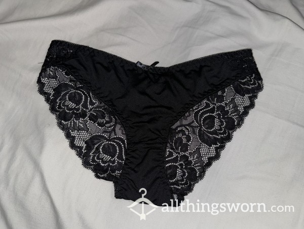 S**y Black Lace Panties