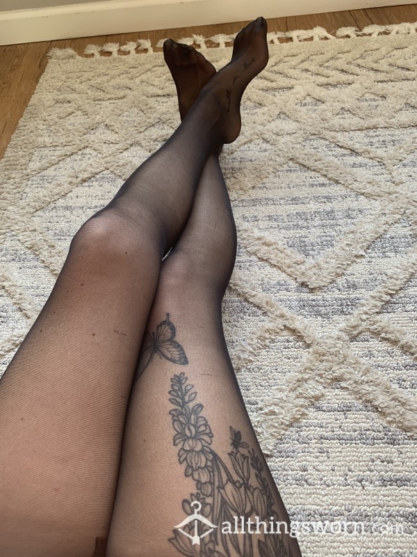 S**Y Black Pantyhose