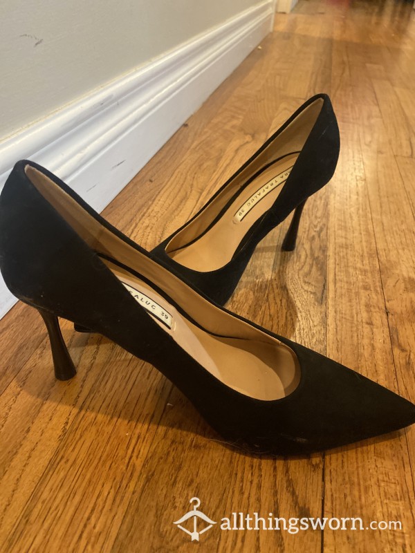 S**y Black Work Stilettos