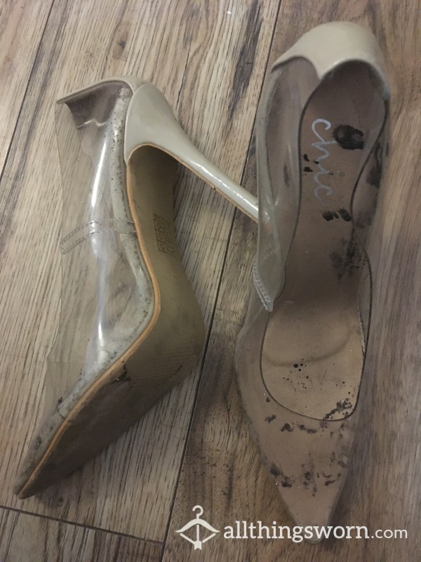 S**y Filthy Latex High Heels Very Used Worn During One Night Stands