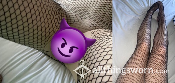 S**y Fishnet Stocking With Kitty Hole