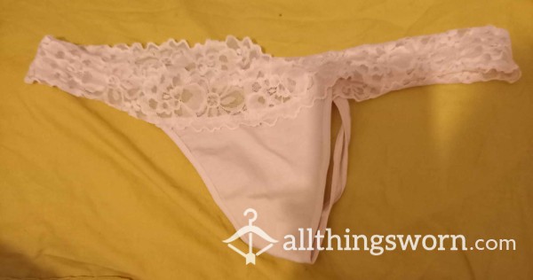 S**y Frilly Nude Thongs