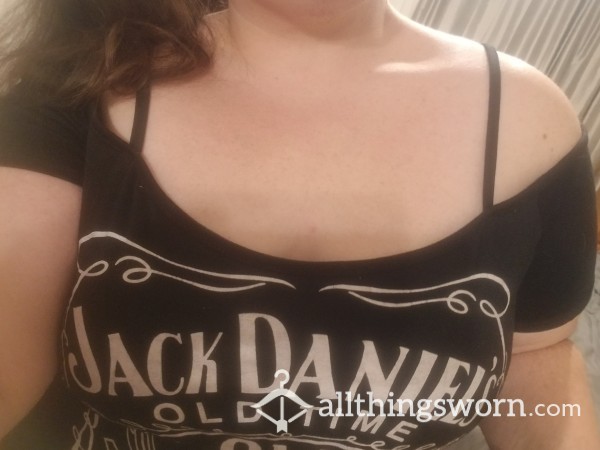 S**y Jack Daniel's Shirt, Worn And Sweaty!