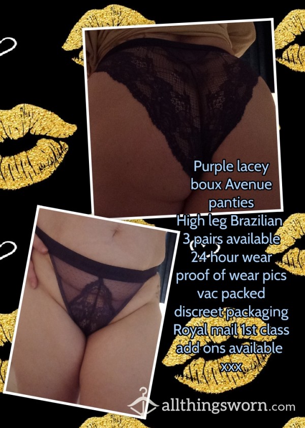 S**y Lace Brazilian Panties