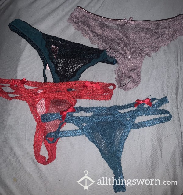 S**y Lingerie Thongs Worn On Request