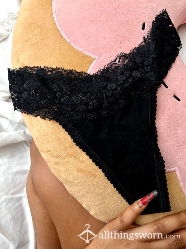 S**y Little Black Thong