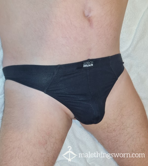 S**y Male Black G-String