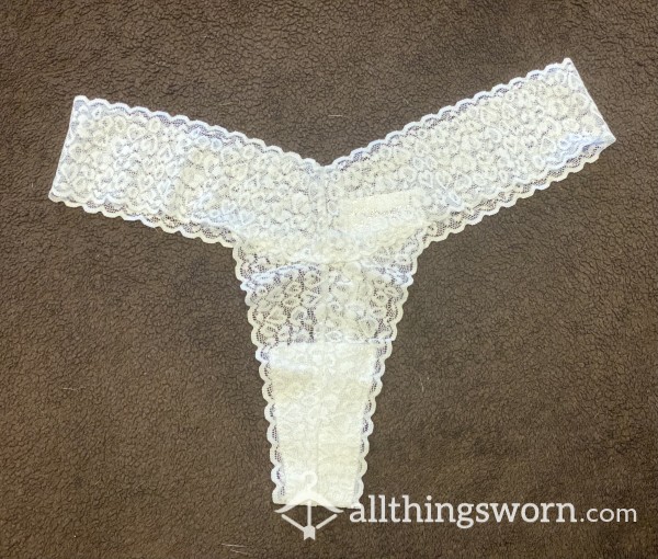 S**y MILF Lovehoney Thong Worn On Bald Pu**y