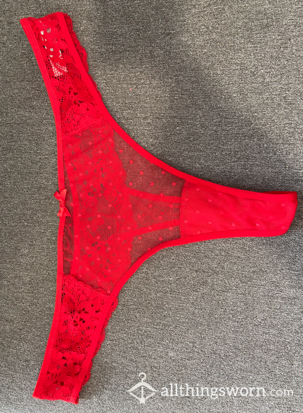 S**y Red Thong