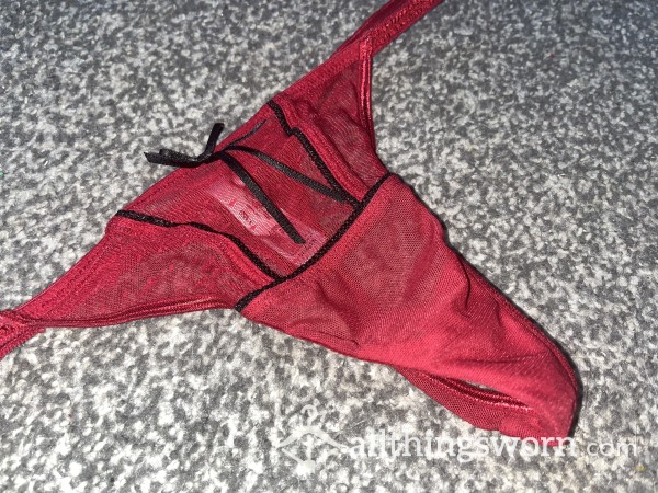 S**y Red Thongs