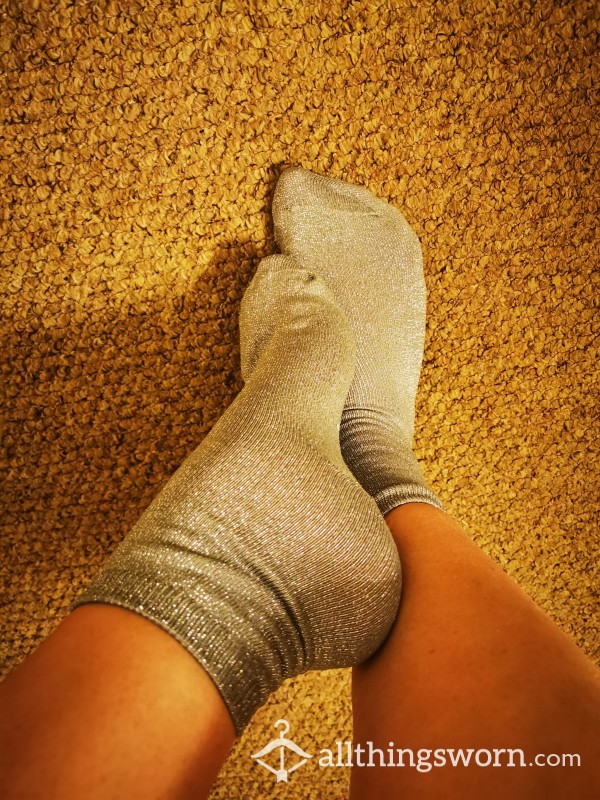 S**y Silver Socks