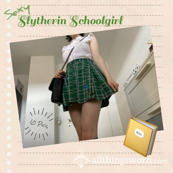 S**y Slytherin Schoolgirl