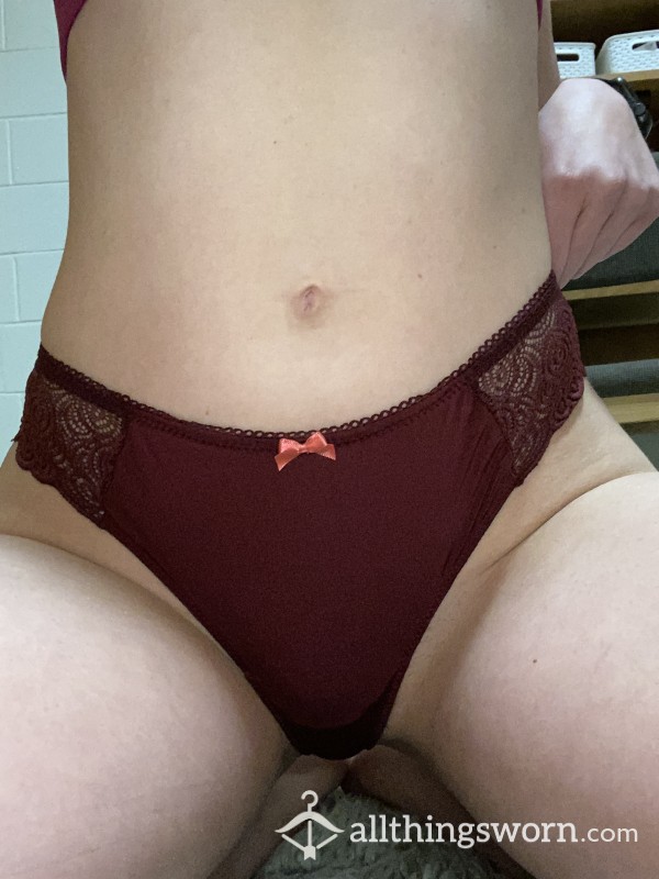 S**y Stained And Worn Thong