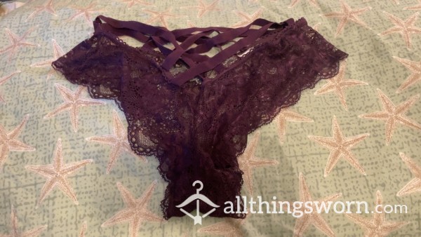 S**y Strappy Purple Panties