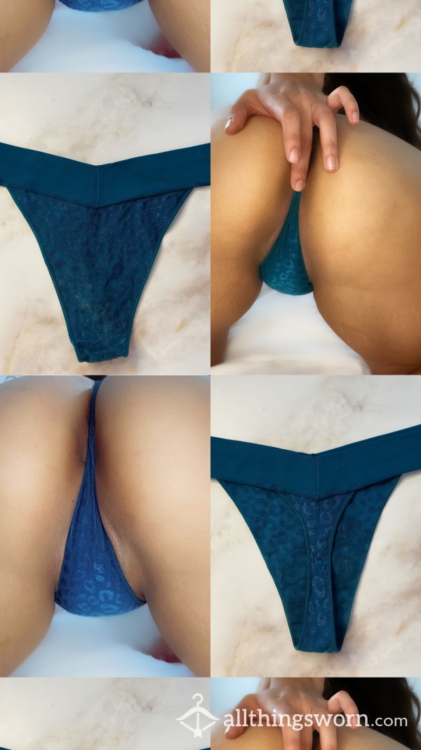 S**y Teal Thong