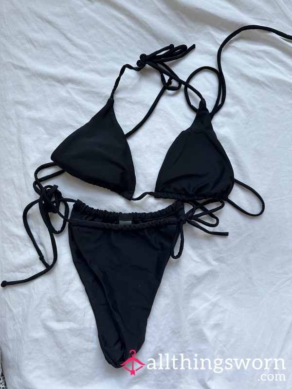 S**y Used Black Bikini