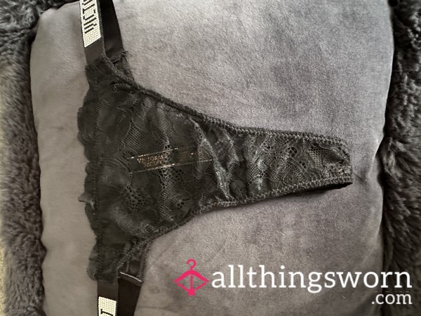 S**y Victoria Secret Thong Will Be Worn 24 Hours With My Juicy Pu**y Instead