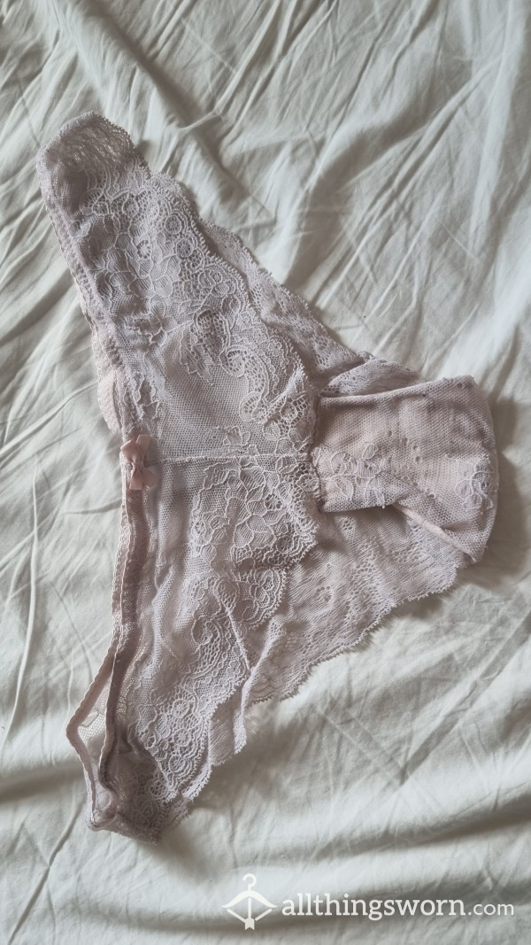 S**y Well Worn Lace Panties