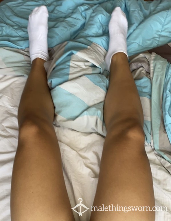 Short White Socks