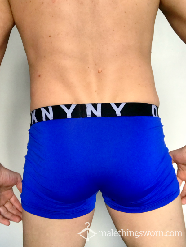 Blue Boxer Briefs - Worn For 5 Days