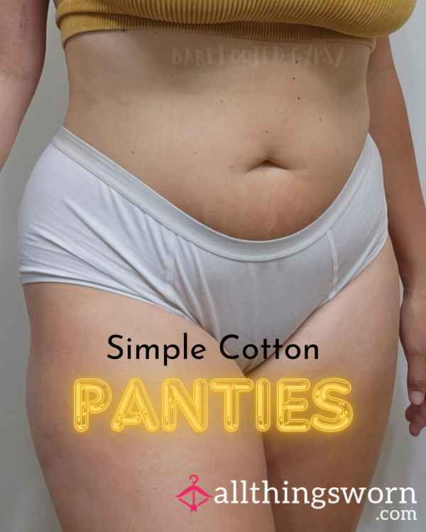 Simple No Fuss, Cotton Panties