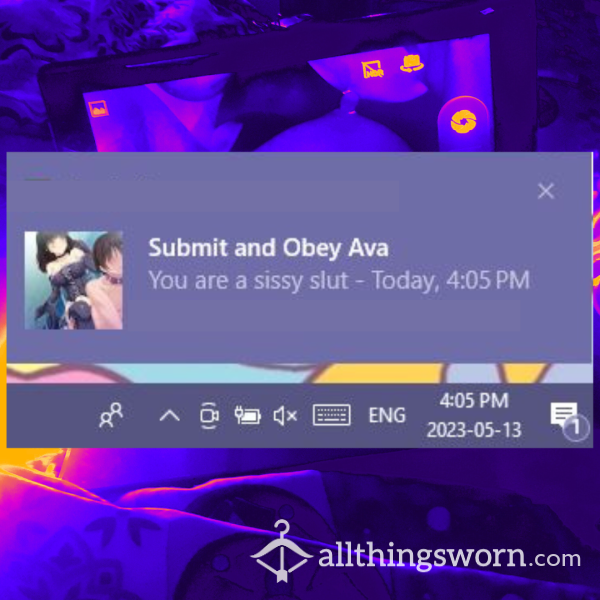 Sissy Beta Desktop Notifications