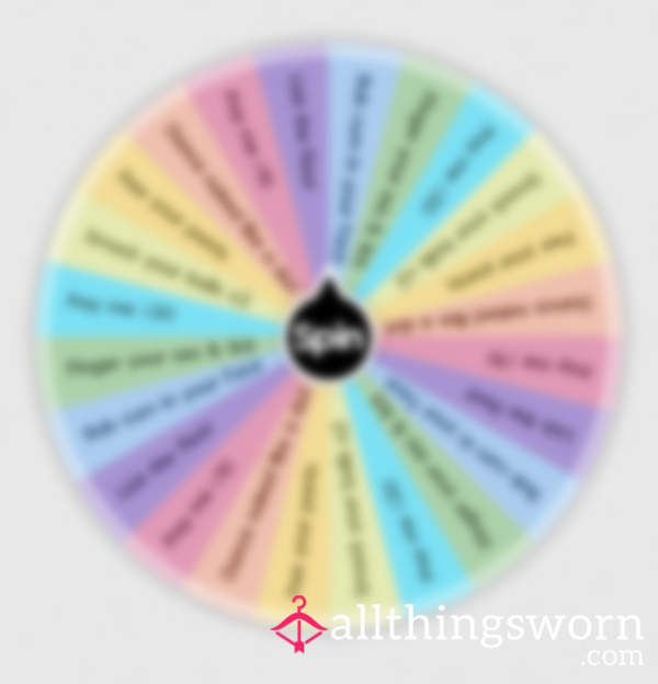 Sissy Humiliation Wheel