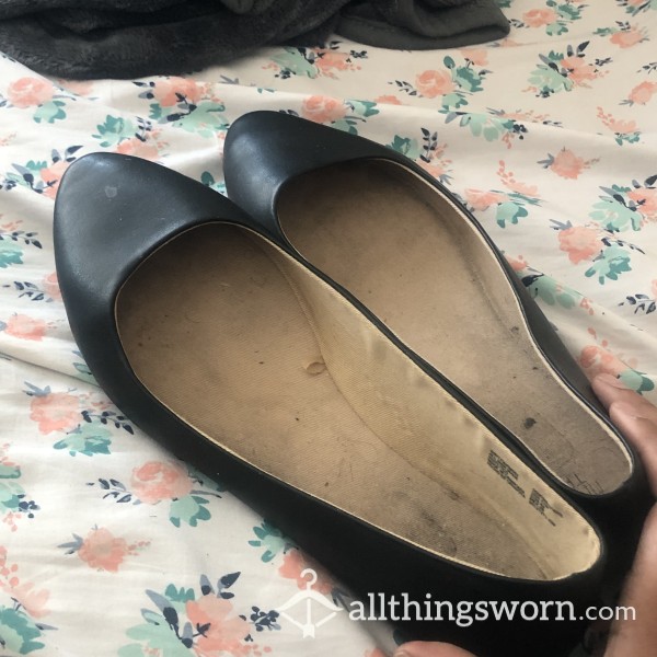 Size 11 Black Flats