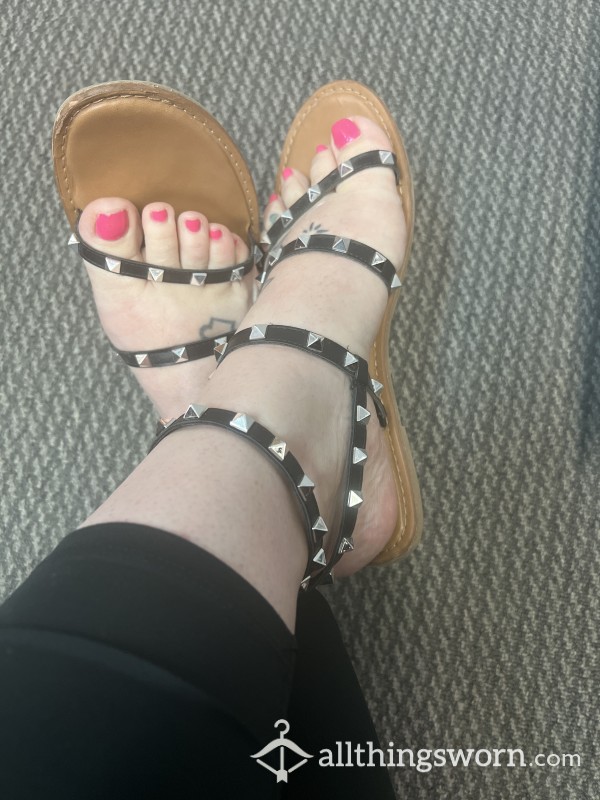 Size 11. Flare - Worn  Straps