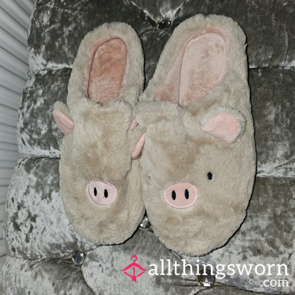 Size 11 Piggy Slippers