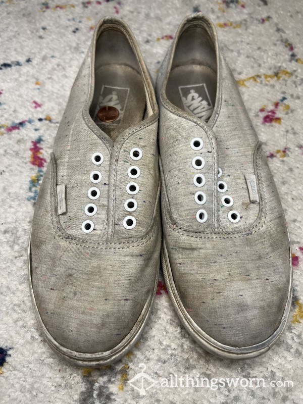 Size 8 Well Worn Vans