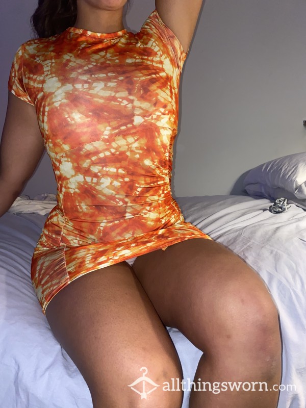 🍊 Sl*tty Mini Dress 🤍