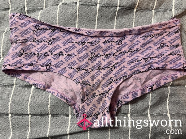 Small Pink Juicy Couture Panties