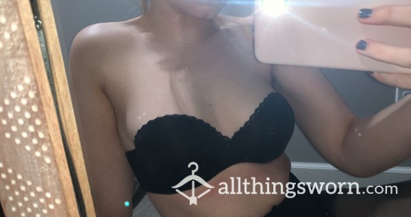 Small T*ts Lacy Strapless Bra