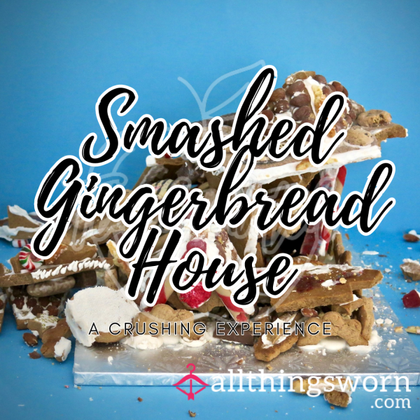 Smashed Gingerbread House | A Crushing Experience | Now Accepting Pre-Orders!