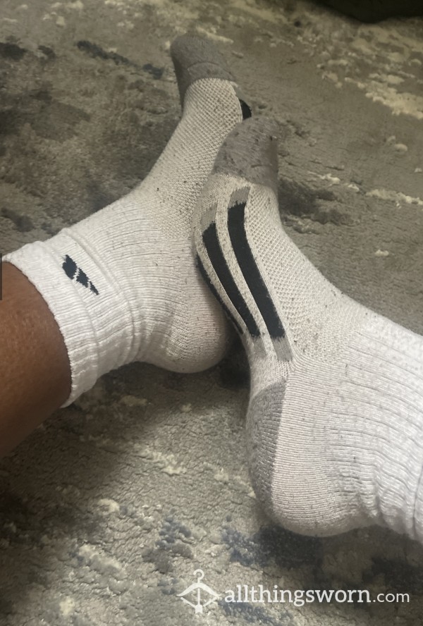 Smelly, Dirty, Worn Gym Socks For Sale!