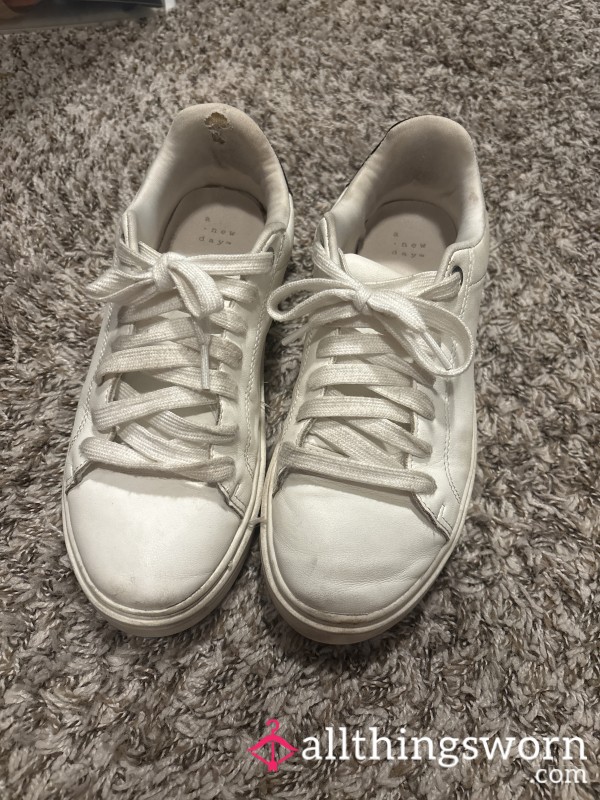 Smelly Old White Sneakers