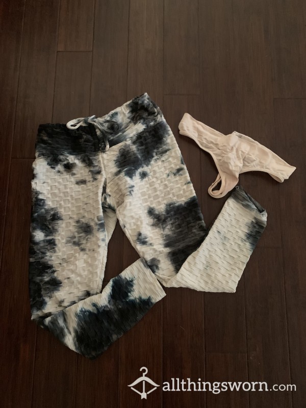 Smelly TikTok Leggings And Dirty Panties Thong