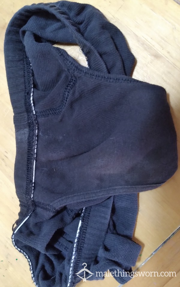 Smelly Underwear Soiled With Spunk After S**