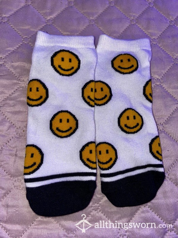 Smiley Ankle Socks