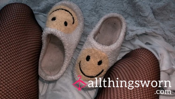 Smiley Face Slippers