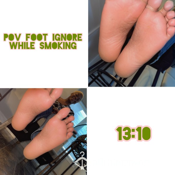 Smoking Foot Ignore