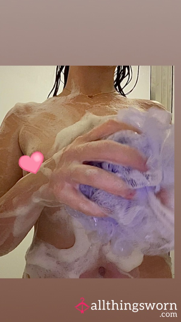 Soapy Shower And Rinse