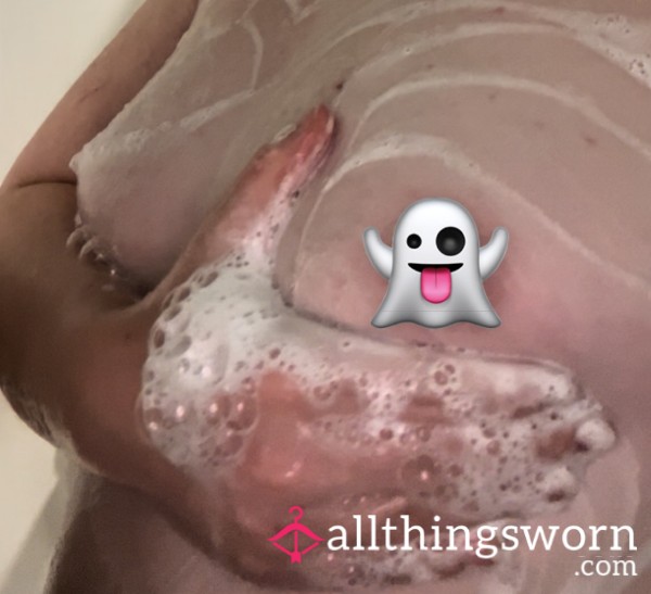 Soapy T*t Rub Until My Nipples Are Hard