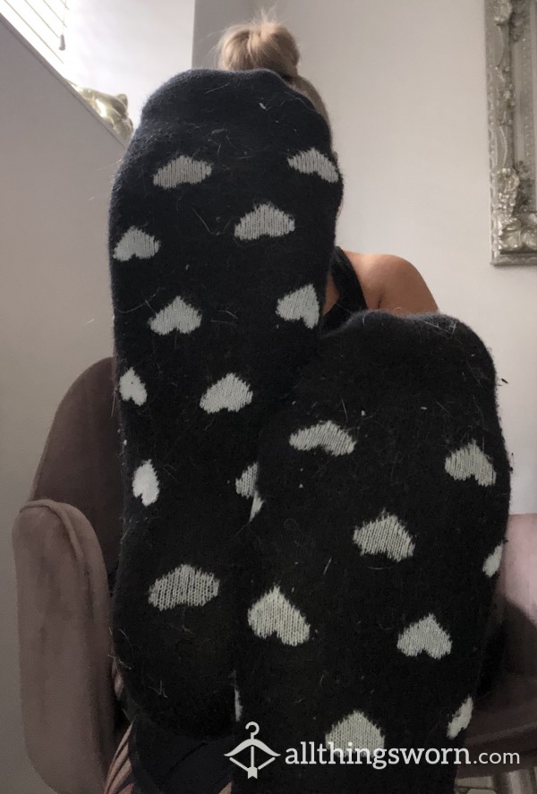 SOCKS: Sock Tease Video WELL WORN