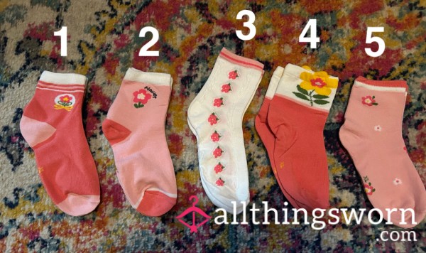 Soft Flower Sock Collection